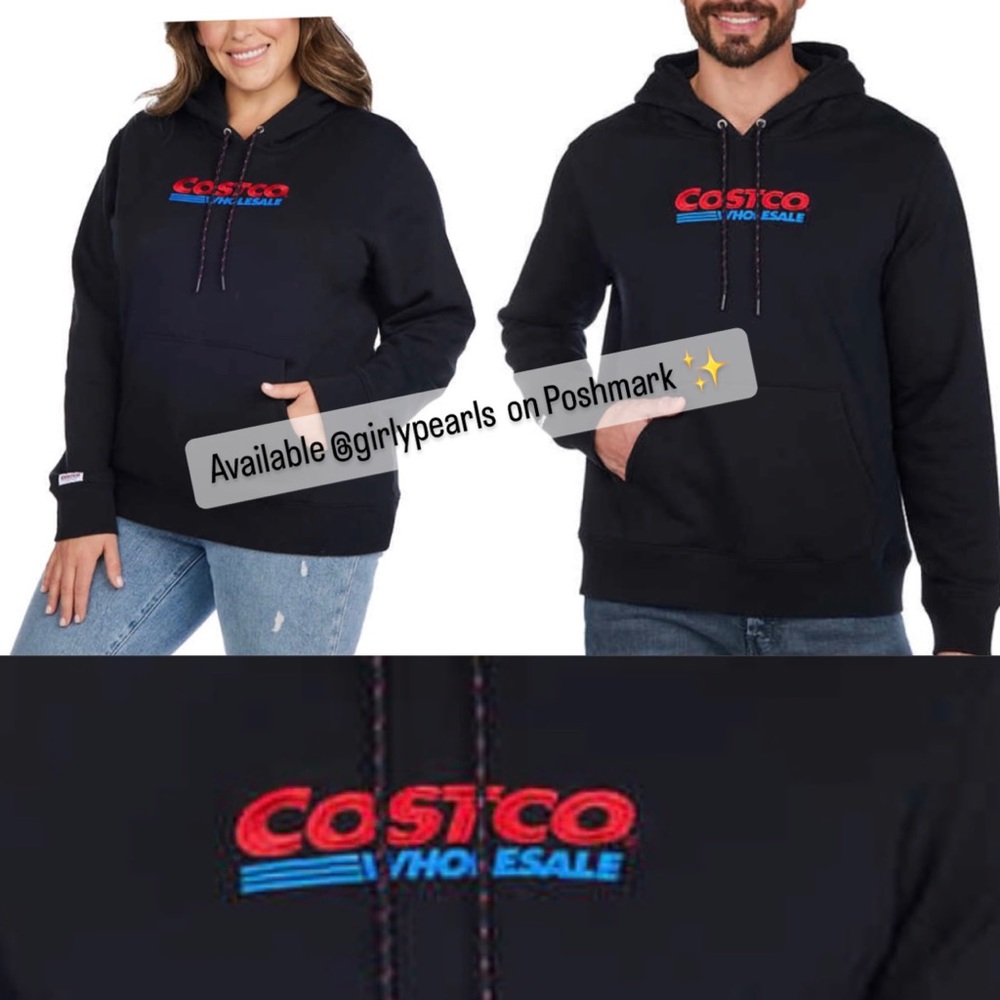Costco Logo Unisex Hoodie Sweatshirt NEW